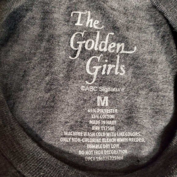 the Golden Girls unisex MEDIUM heathered grey tshirt - Picture 6 of 6